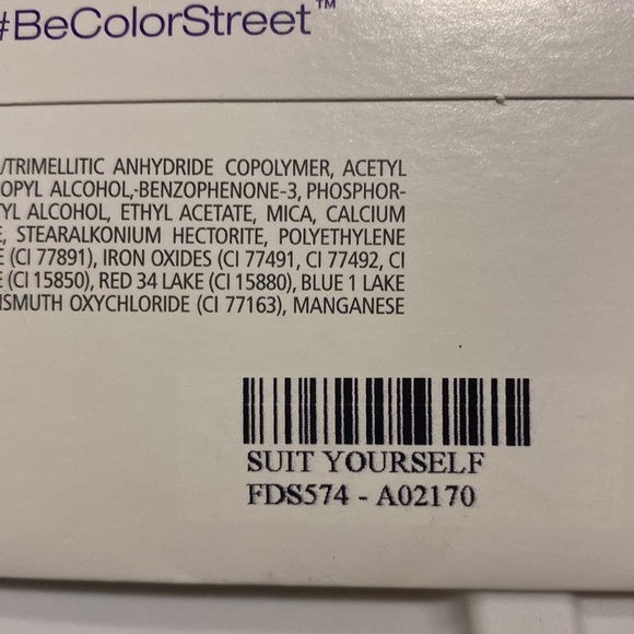 Color Street Nail Polish Strips Pack of 2 NEW - Picture 5 of 6